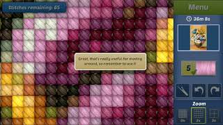 Cross Stitch World Android GamePlay - HOW TO screenshot 5