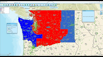 Exporting all Zip Codes within County Territories using Map Business Online