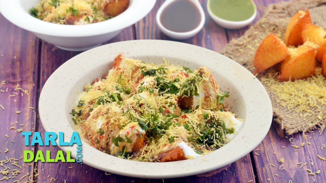 Idli Chaat Recipe, South Indian Snack by Tarla Dalal