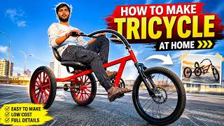 Homemade Tricycle Build | Easy DIY Comfortable Trike