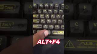 Stop Clicking X! Close Any Window Instantly with Alt   F4 ⚡ #techtips #tech #pcsettings