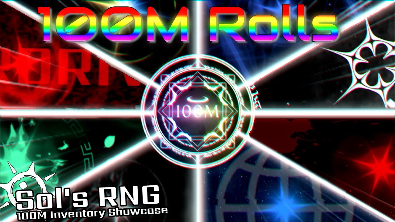 【ソルのrng】100Mロール数ランカーのインベントリ紹介（激ショボ）