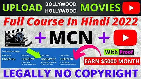 How to join mcn upload movies on YouTube without copyright issues