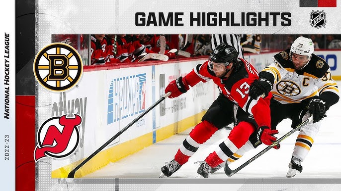 NHL Preseason Highlights  Devils vs. Bruins - October 8, 2022 