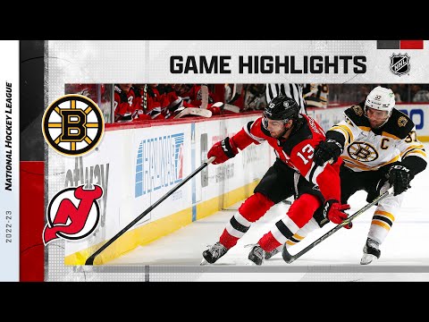 New Jersey Devils vs. Boston Bruins Hockey