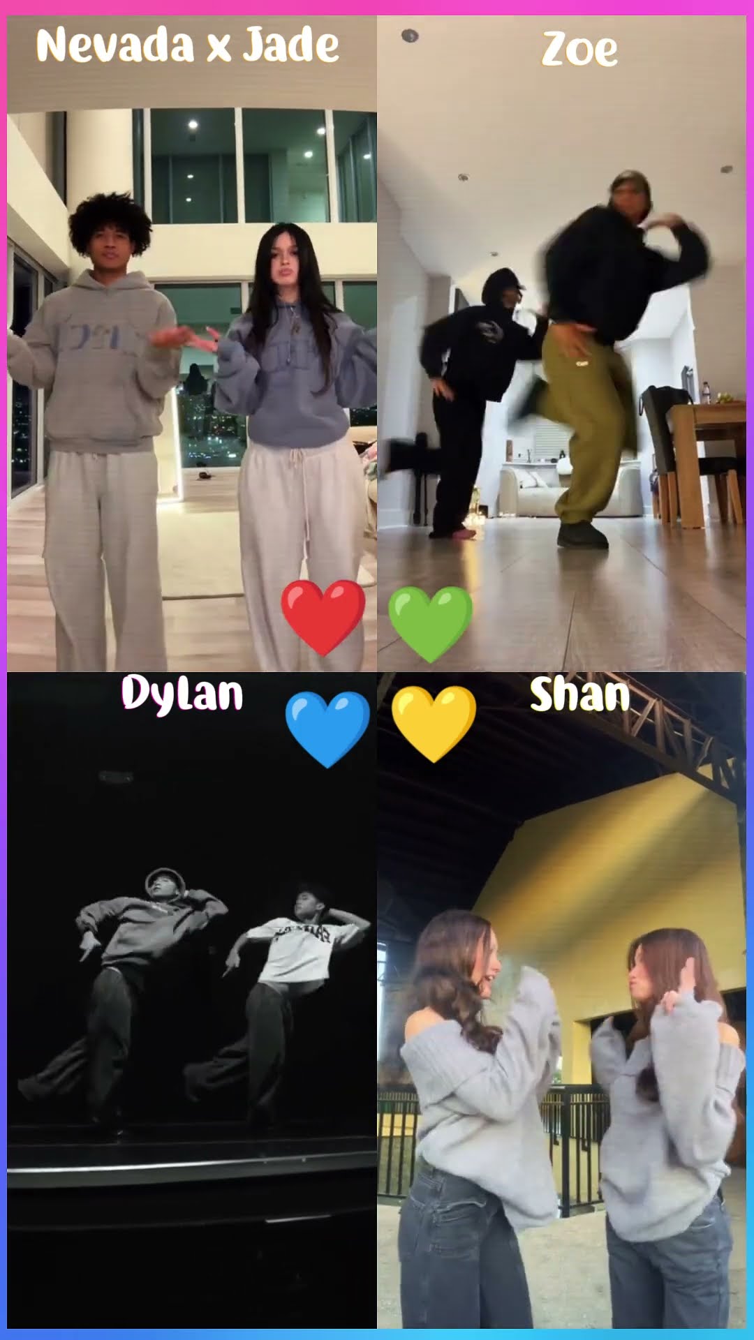 This World - Nevada x Jade x Zoe x Dylan x Shan #shorts #dance #tiktok
