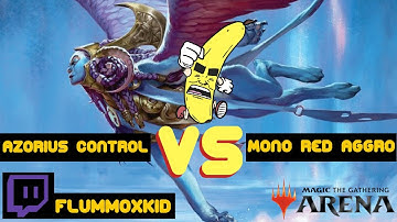 Azorius Control vs Mono Red Aggro | Theros Beyond Death Standard