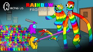 어몽어스 VS Monster Radiation Rainbow Friends | AMONG US ANIMATION