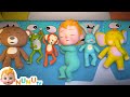 Ten in the bed animal version   nursery rhymes  kids songs  nunu tv