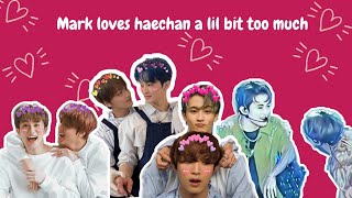 mark is totally whipped for haechan 😃✨