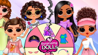 Encanto Isabela vs Mirabel Clothes Switch Up: Who will get the Dress?? - DIY Paper Dolls \& Crafts