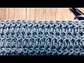 Double Crochet Thermal Stitch - How to Crochet