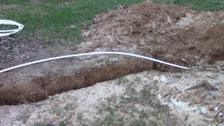 A Cheap Way of Marking Where Your PEX Water Line is Buried