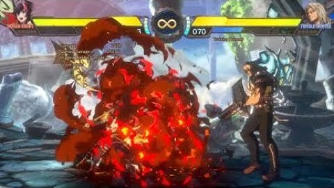 DNF DUEL Dragon Knight corner to corner combo, 5A starter