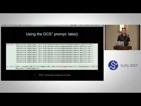 Terabytes at Your Fingertips - Interactive Big Data Coding with PySpark | SciPy 2017 | Sam Penrose