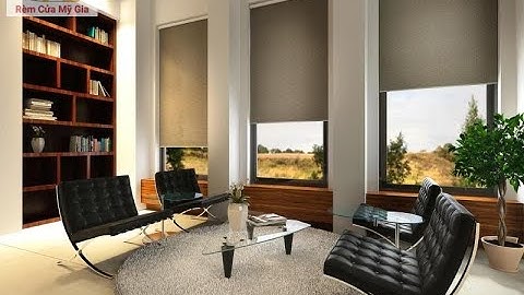 hướng dẫn lắp rèm cuốn chống nắng tại nhà