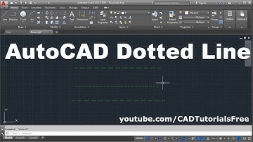 How to Draw Dotted Line in AutoCAD