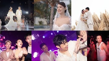 Đám cưới Minh Hằng: Chú rể hát tặng cô dâu quá tình, Trấn Thành và dàn khách mời quẩy tưng bừng