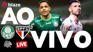 PALMEIRAS x SÃO PAULO AO VIVO | TRANSMISSÃO PAULISTÃO 2026 - SEMIFINAL | JOGO DE HOJE É CHOQUE-REI