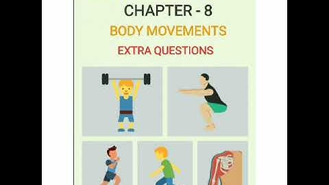 NCERT CLASS - 6 SCIENCE CHAPTER - 8 BODY MOVEMENTS EXTRA QUESTIONS