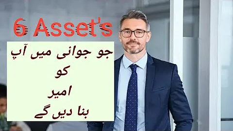 6 Assets That will Make You Rich Before 30 | Financial Freedom, Passive income, cash Flow