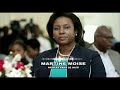 Declaraciones de la primera dama de Haiti tras asesinato del presidente