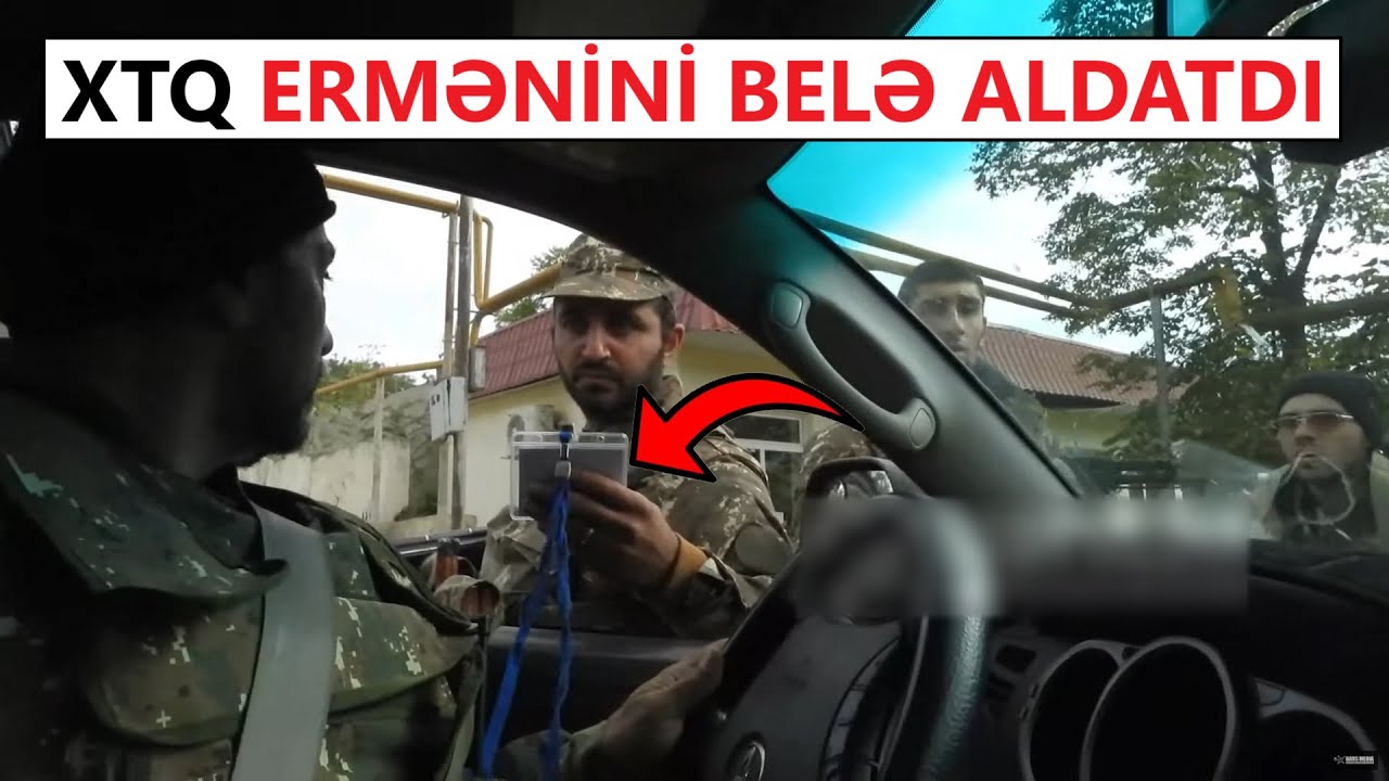 Jurnalist kimi erməninin içinə sızdı. Anbaan real kadrlar