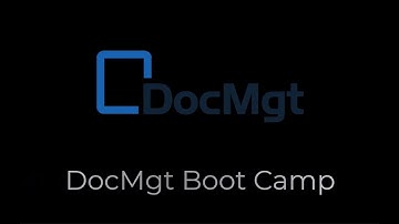 DocMgt Boot Camp - Eforms