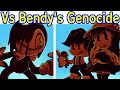 Friday Night Funkin&#39; Vs Bendy&#39;s Genocide (DEMO) + Escenas (FNF Mod) (Bendy y la máquina de tinta)