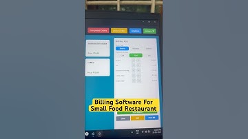 Restaurant Billing Software  #restaurant #billingsoftware #shorts