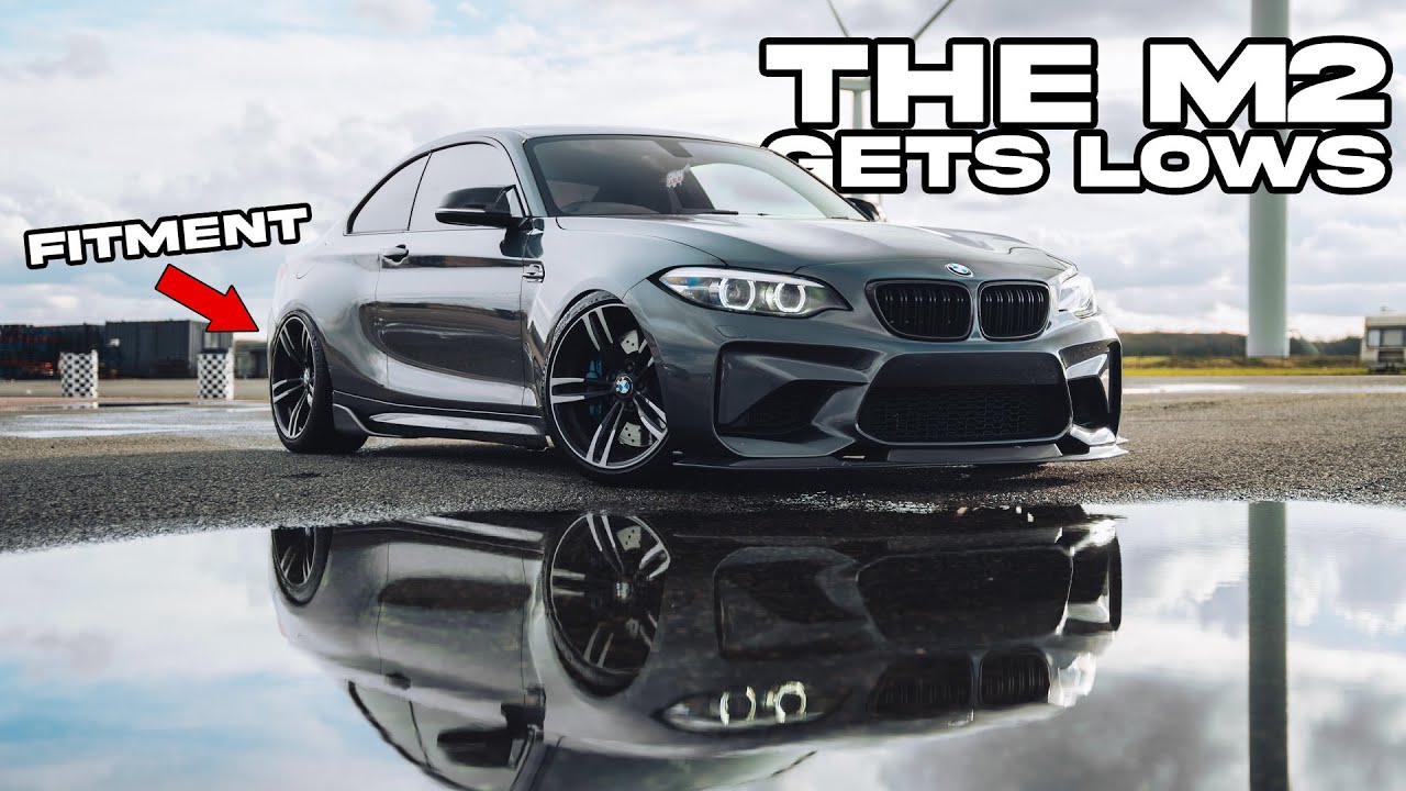 LOWERING MY BMW M2 | Best lowering springs 20-25mm
