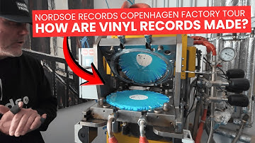 Copenhagen LP Pressing Plant Tour - How a Vinyl Record Is Made - Inside Nordsoe Records