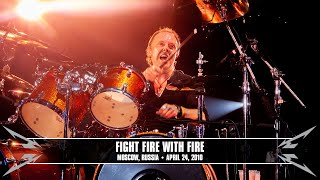 metallica fight fire with fire moscow russia april 24 2010