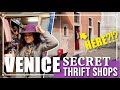 Thrift with me in venice  italy  charity shops  haul