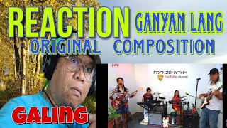 Video-Miniaturansicht von „REACTION: GANYAN LANG/original composition @franz rhythm“