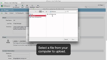 How to Edit your Personal Profile