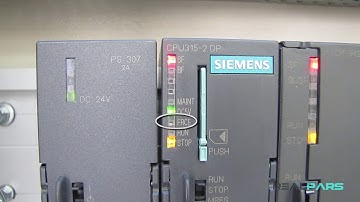 12  CPU Status and Error Indicators (PLC HARDWARE)
