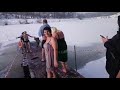 Водохресні купання в Новограді-Волинському(-19°С)
