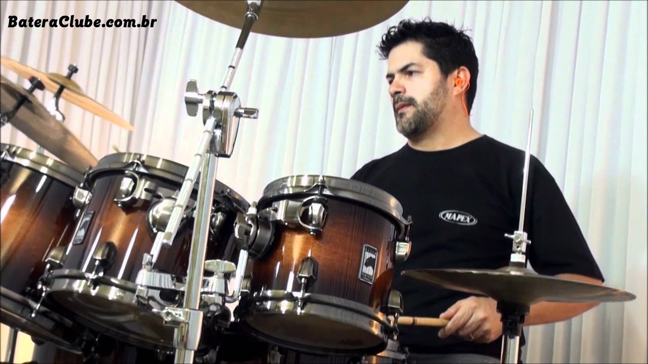 Mapex Black Panther Blaster Drumset soundcheck - BATERACLUBE.com.br