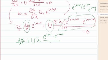 Lecture 05 Part 7: von Neumann stability analysis of linear advection