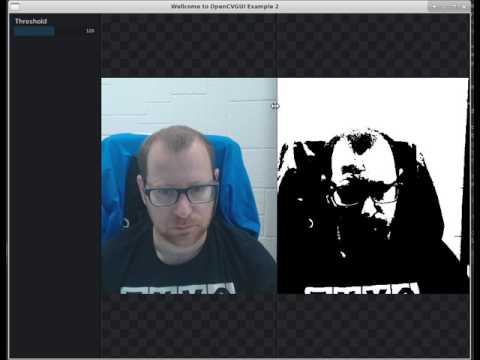 OpenCVGUI - Image show, slider and file browser