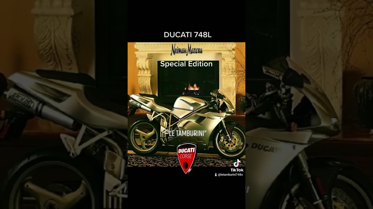 No Reserve: Original-Owner 1998 Ducati 748L Neiman Marcus Edition