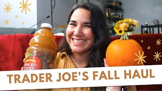 Trader Joes Fall Haul 2021 |All the Pumpkin Things