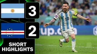 Argentina vs Cabo Verde COMPLETE HIGHLIGHTS | 3-2 | FIFA World Cup 2026