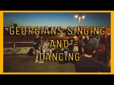 Georgians Singing and Dancing in Germany / ქართველების ცეკვა და სიმღერა გერმანიაში