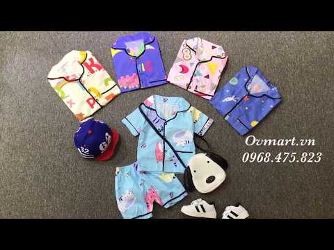 Set Pijama Nhiều Màu - S460 - Quần áo trẻ em | địa chỉ bán đồ ngủ pijama