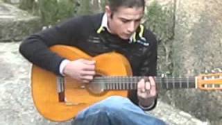 Video thumbnail of "El portugues un genio del flamenco."