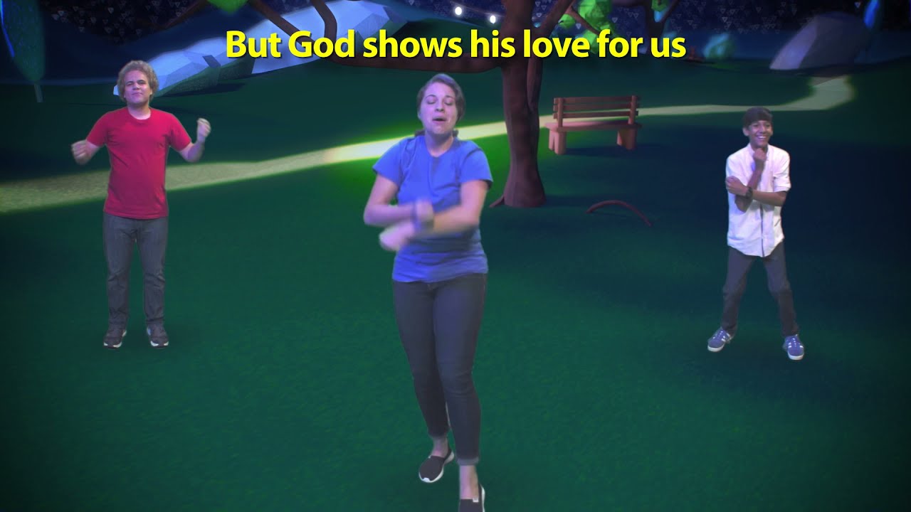 God Shows His Love for Us (Romans 5:8) - Verse Song Video