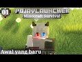 01 PojavLauncher MINECRAFT "survival" {awal yang baru }