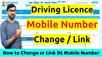 Driving Licence Me Mobile Number Kaise Change Kare | How To Update Mobile Number In Driving Licence